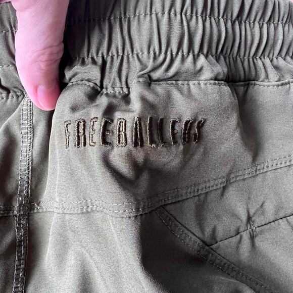 Freeballers - Sport Shorts - Olive Green - Men's Size M - Picture 3 of 6